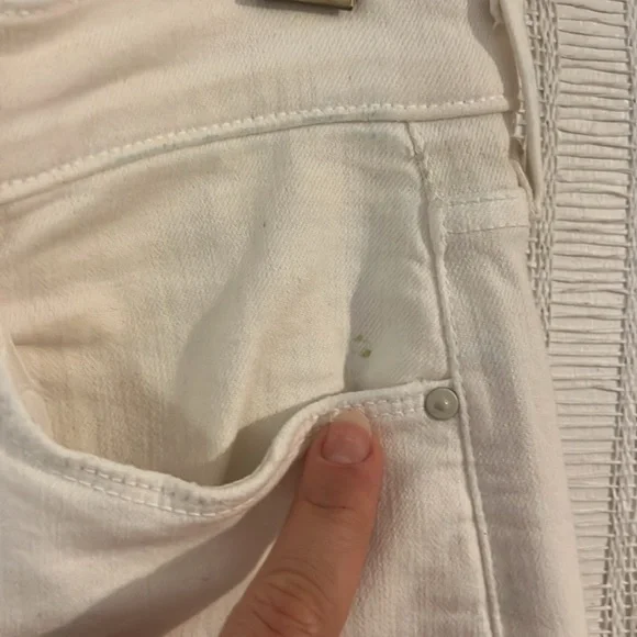 Mother The Twister Skimp Wash: Cream Puffs 228$ size 32 l mother jeans flare - Picture 5 of 12